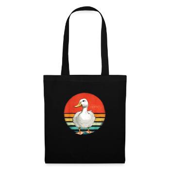 Duck Birds Ducks Vintage Duck Lover Retro Duck - Tote Bag - black - Front