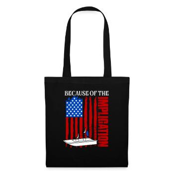 En raison de l’implication Airboat Air Boat Propel - Sac en tissu - noir - Devant
