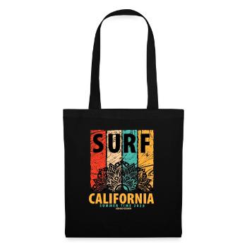 surf california summer time 2023 vintage - Tote Bag - black - Front