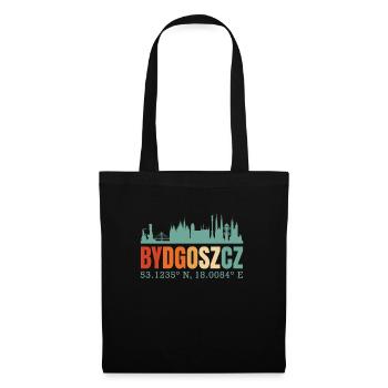Pologne Bydgoszcz Skyline - Sac en tissu - noir - Devant