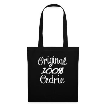 Original 100% Cedric - Tote Bag - black - Front