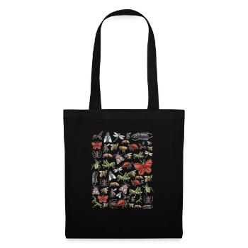 Insect collectors, insects, beetle lovers, entomologists - Tote Bag - black - Front