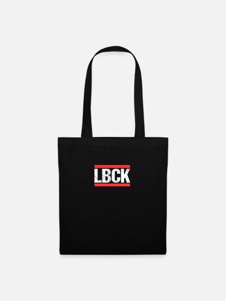 Lübeckerin Lübecker Lübeck - Stoffbeutel - Schwarz