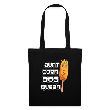 Corn Dog Aunt - Tote Bag - black - Front