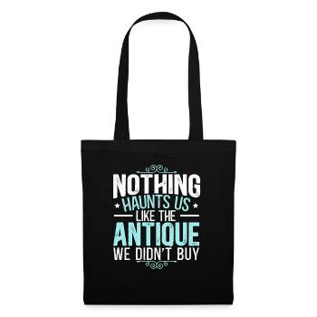 Antiquing Antique Lover Antique Hunting Antiquer - Sac en tissu - noir - Devant