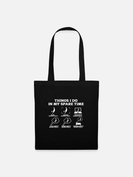 Basket-ball - Sac en tissu - noir
