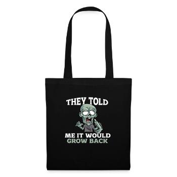 A leg joke humor gift - Tote Bag - black - Front