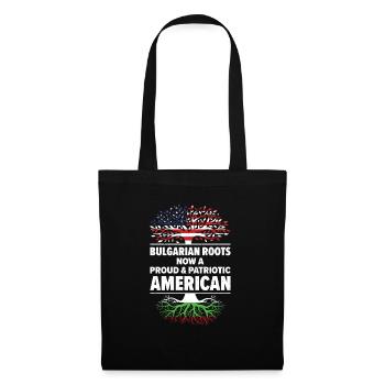 Born Bulgarian Bulgaria American USA Citizenship - Tote Bag - black - Front
