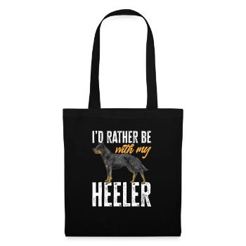 Australian Cattle Dog Red Blue Heeler - Tote Bag - black - Front