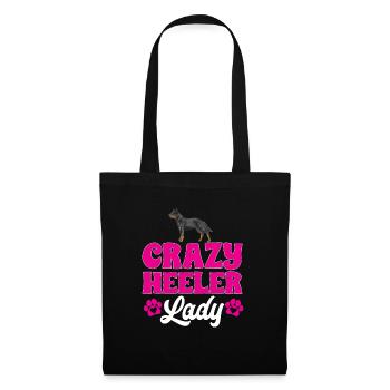 Australian Cattle Dog Red Blue Heeler - Tote Bag - black - Front