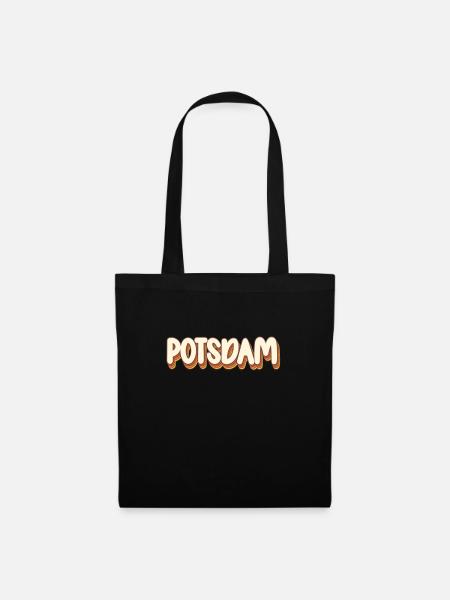 Potsdamerin Potsdamer Potsdam - Stoffbeutel - Schwarz