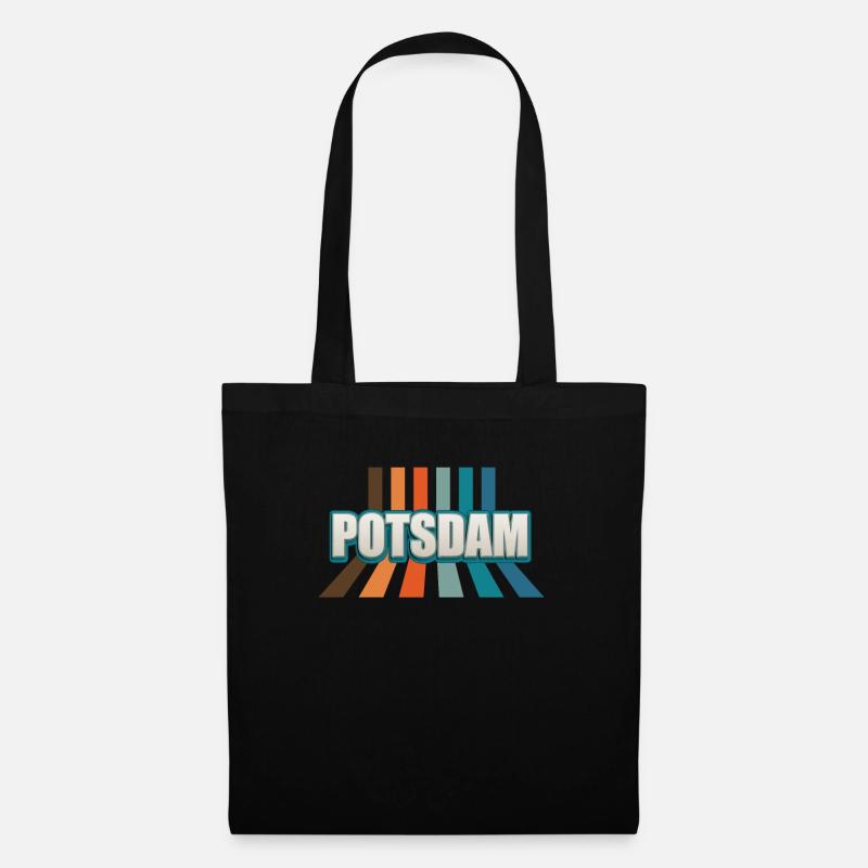Potsdamerin Potsdamer Potsdam - Stoffbeutel - Schwarz