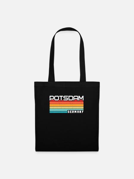 Potsdamerin Potsdamer Potsdam - Stoffbeutel - Schwarz