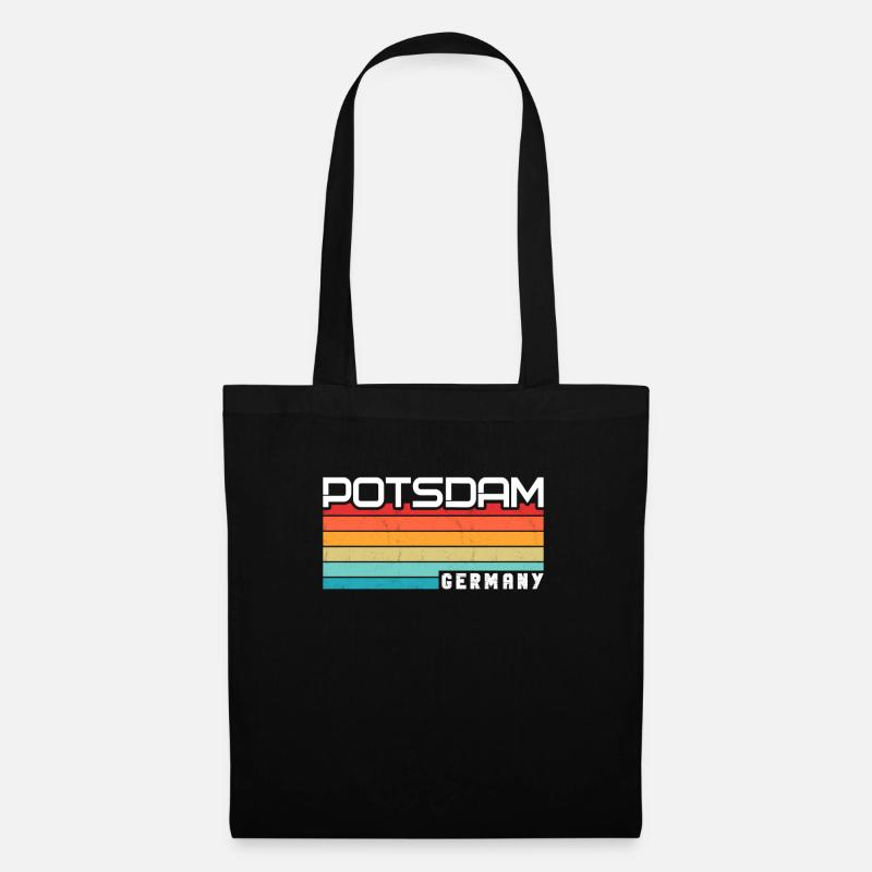 Potsdamerin Potsdamer Potsdam - Stoffbeutel - Schwarz
