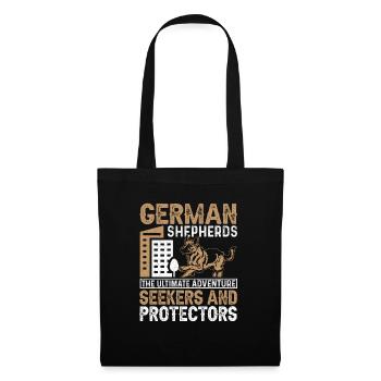 German Shepherd Owner Love - Tote Bag - black - Front