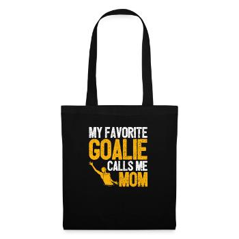 My favorite goalkeeper calls me Mama Water Polo - Tote Bag - black - Front