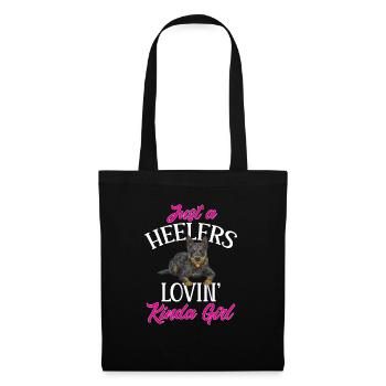 Australian Cattle Dog Red Blue Heeler - Tote Bag - black - Front