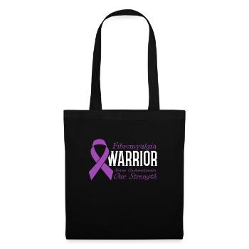 Fibromyalgia Warrior Never Underestimate - Tote Bag - black - Front