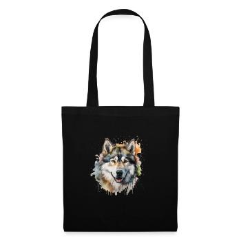Alaskan Malamute - Tote Bag - black - Front