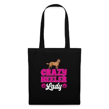 Australian Cattle Dog Red Blue Heeler - Tote Bag - black - Front