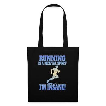 XC running present for men and women - Tote Bag - black - Front