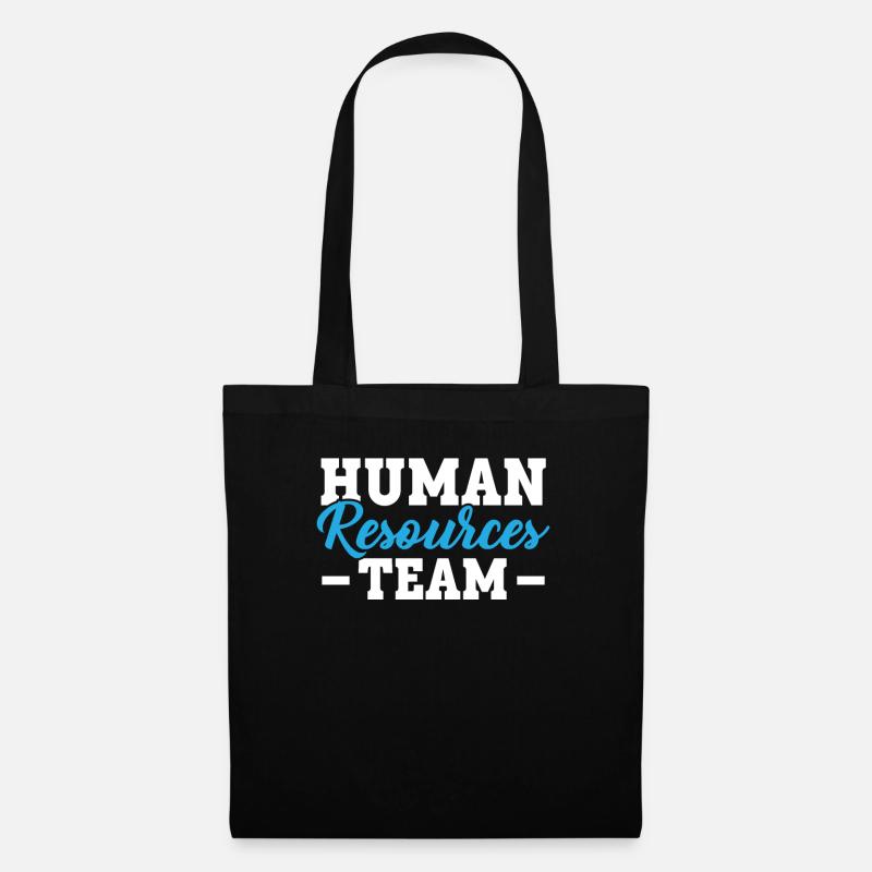 HR Manager Human Resource Mitarbeiter Job Beruf - Stoffbeutel - Schwarz