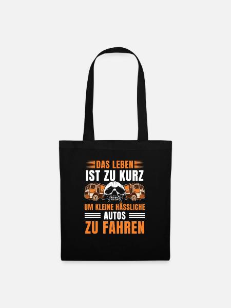 Müllmann Müllabfuhr - Stoffbeutel - Schwarz
