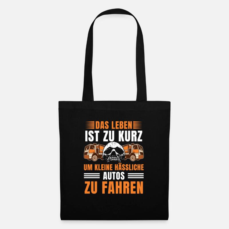 Müllmann Müllabfuhr - Stoffbeutel - Schwarz