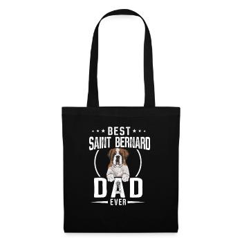 St. Bernard St. Bernard Dog Dog - Tote Bag - black - Front