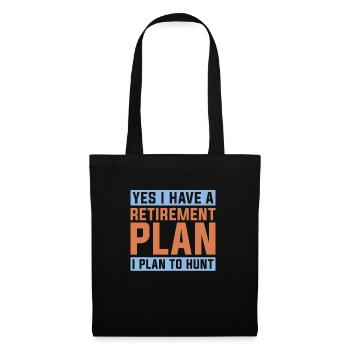 Pensioner pension - Tote Bag - black - Front