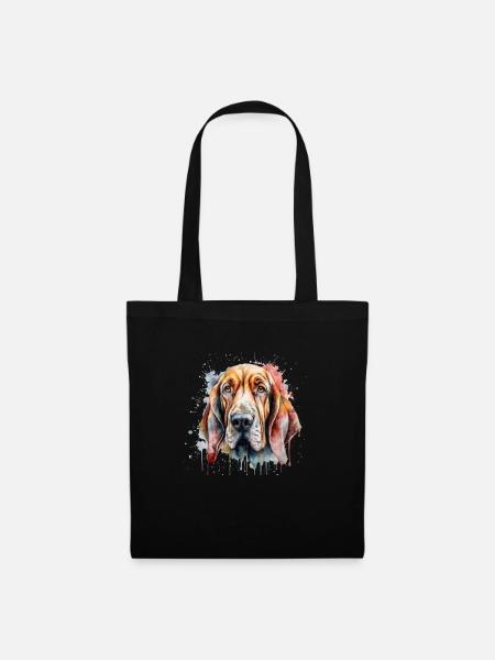 Bloodhound - Stoffbeutel - Schwarz