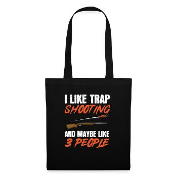 Tir au piège Tir au pigeon en argile Skeet - Sac en tissu - noir - Devant