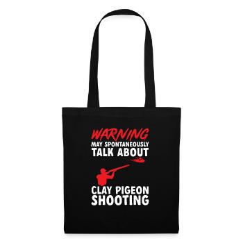 Tir au piège Tir au pigeon en argile Skeet - Sac en tissu - noir - Devant
