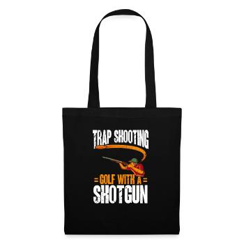 Tir au piège Tir au pigeon en argile Skeet - Sac en tissu - noir - Devant