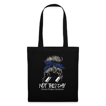 Not Today Chronic Fatigue Syndrome - Tote Bag - black - Front