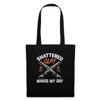 Shooting Skeet Clay Pigeon Shooting - Tote Bag - black - Front