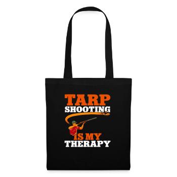 Shooting Skeet Clay Pigeon Shooting - Tote Bag - black - Front