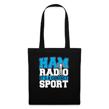 Amateur Radio Operator Ham Radio It's A Contact Sp - Tote Bag - black - Front