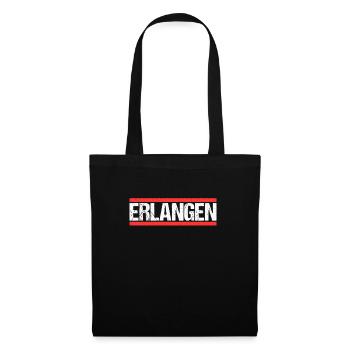 Erlangenerin Erlangener Erlangen - Tote Bag - black - Front