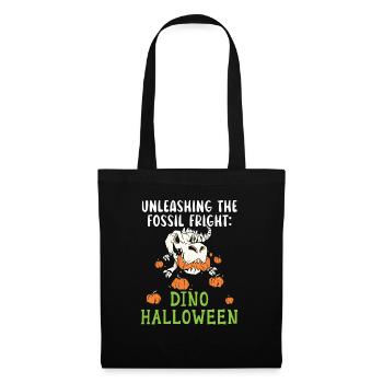 Dinosaur Halloween Trick Or Treat Dino Lover - Tote Bag - black - Front