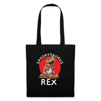 Dinosaur Halloween Trick Or Treat Dino Lover - Tote Bag - black - Front