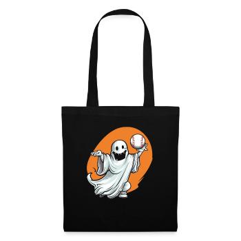 Baseball Halloween Trick Or Treat Baseball Player - Tote Bag - black - Front