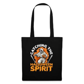 Baseball Halloween Trick Or Treat Baseball Player - Tote Bag - black - Front