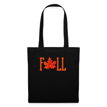 Autumn Foliage Orange Leaf Autumn Leaves Season Colorful - Tote Bag - black - Front