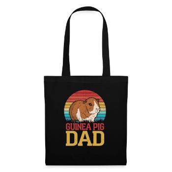 Guinea Pig Dad Rodent Cavy Lover - Tote Bag - black - Front