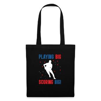 USA Independence American Flag Freedom Sports - Tote Bag - black - Front