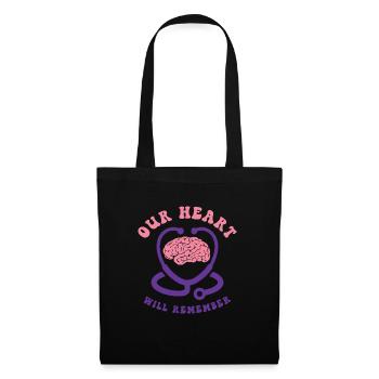 Infirmière Alzheimer’s Awareness Medical - Sac en tissu - noir - Devant
