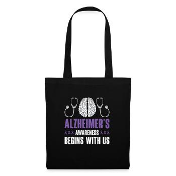 Alzheimer's Awareness Brain Doctors Health - Tote Bag - black - Front