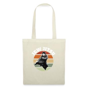 Jew Jitsu Funny Jewish Rabbi Martial Arts BJJ Jiu - Tote Bag - nature - Front