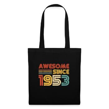 Célébrons 70 ans de génial depuis 1953 - Sac en tissu - noir - Devant